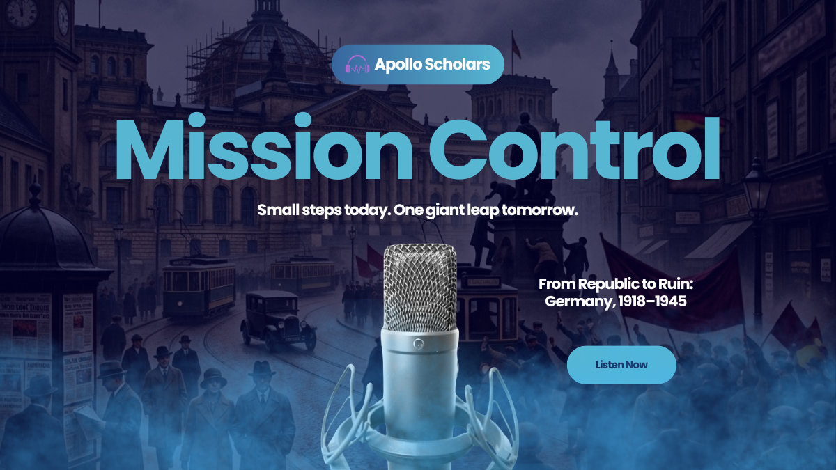 Mission Control Episode 001: Hitler’s Rise to Power